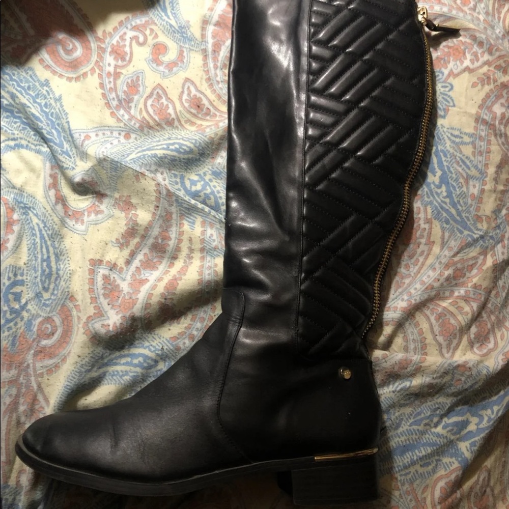 Calvin Klein leather boots